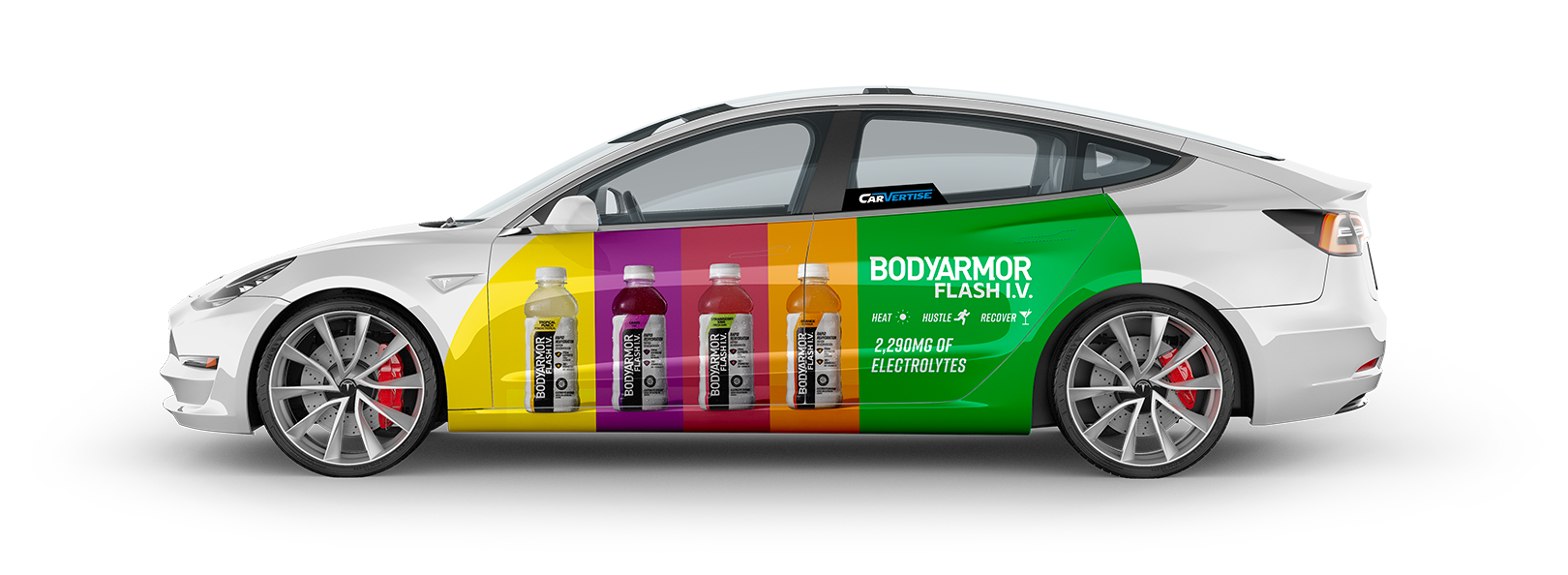 Tesla Driver Side Flat View Body Armor Tesla Driver Side Flat View Body Armor