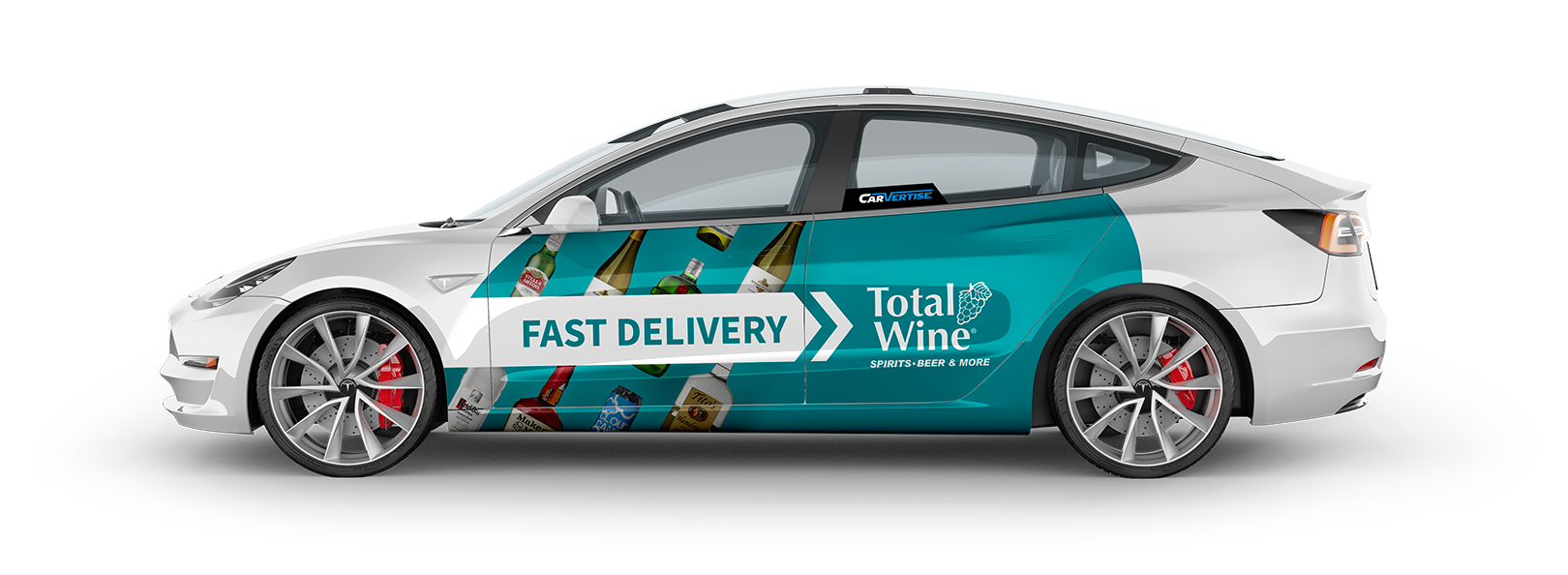 Tesla Driver Side Flat View Total Wine Tesla Driver Side Flat View Total Wine